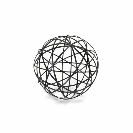 PALACEDESIGNS Metal Wire Decorative Sculpture, Black PA3096830